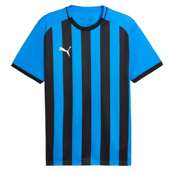 Tricou Puma teamLIGA26 Striped - 12 Electro Black, M