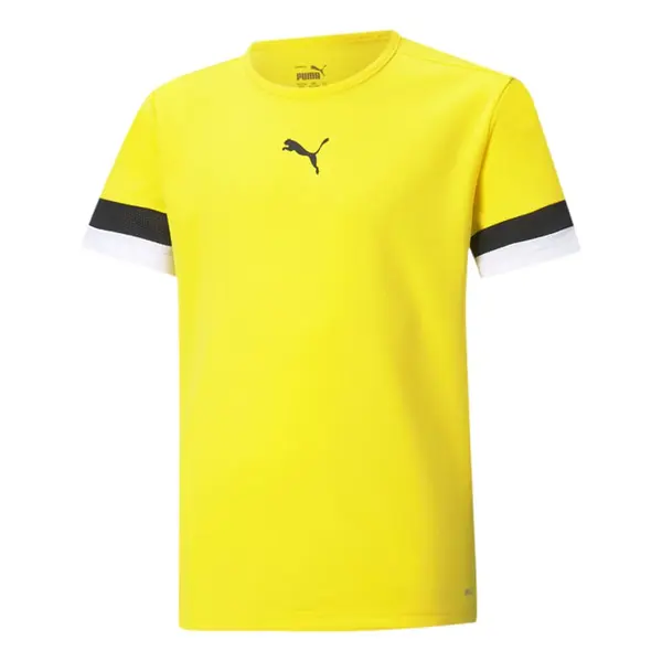 Tricou Puma teamRISE Copii - 07 Cyber Yellow, 128