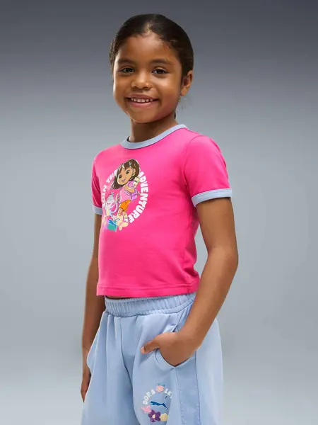 Tricou Puma X Dora the Explorer Slim Ringer