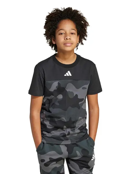 Tricou Seasonal Essentials Camo Cotton Kids