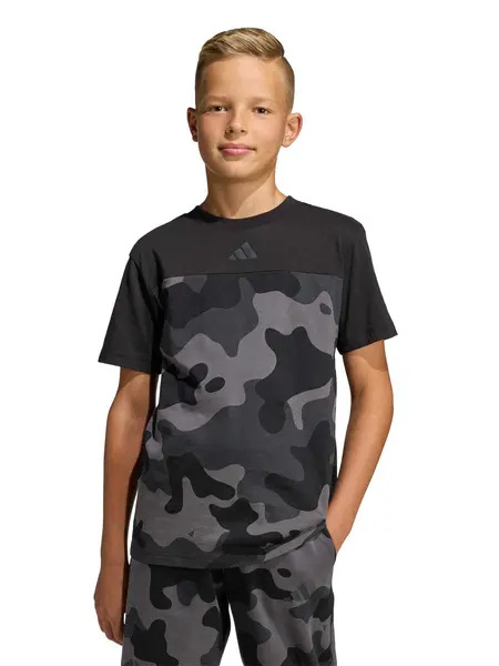 Tricou Seasonal Essentials Camo Cotton Kids