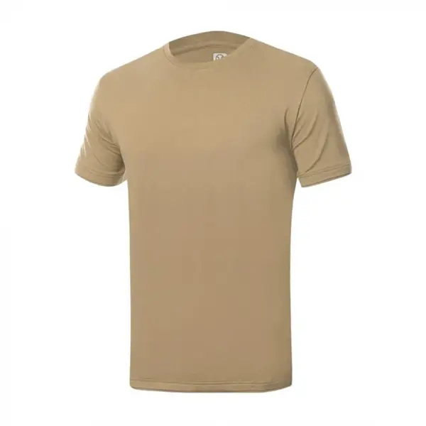 Tricou simplu barbati bej cu maneca scurta, Ardon Trendy XXL, BEJ