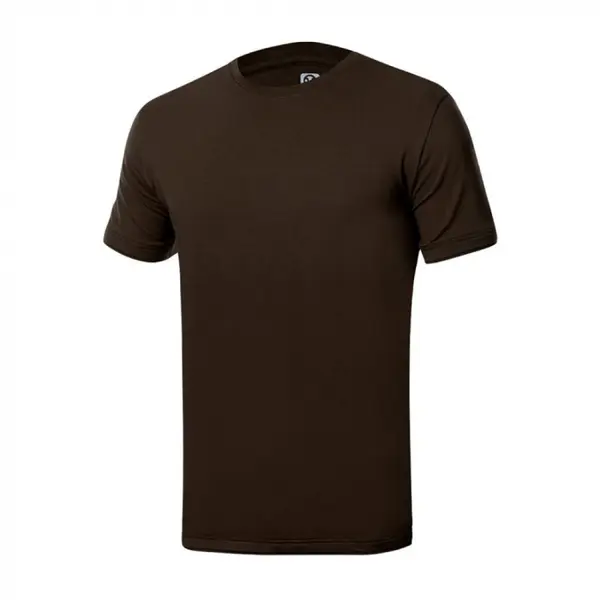 Tricou simplu barbati maro cu maneca scurta, Ardon Trendy L, MARO