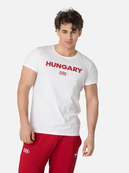 TRICOU SPORT BĂRBAȚI PENTRU ANTRENAMENT SQUAD HUN - S