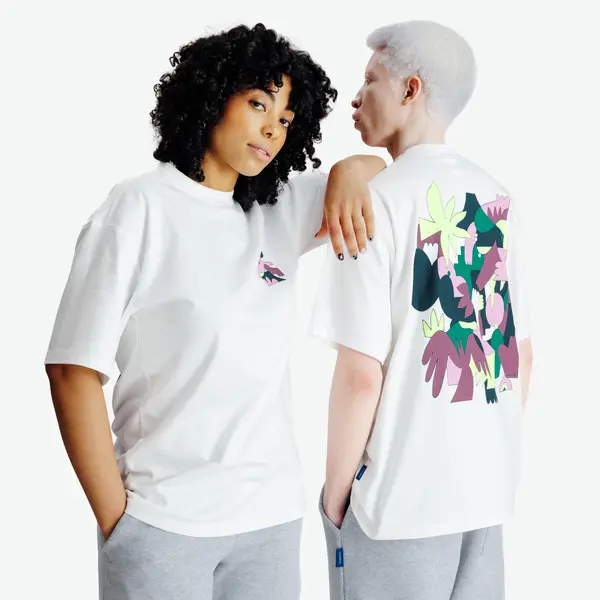 Tricou sport Elementals Alb Adulți