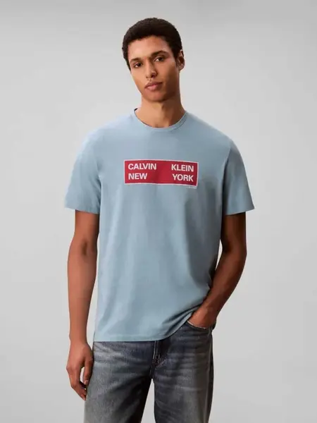 Tricou Ss 30s Eu Ckny Box Graphic