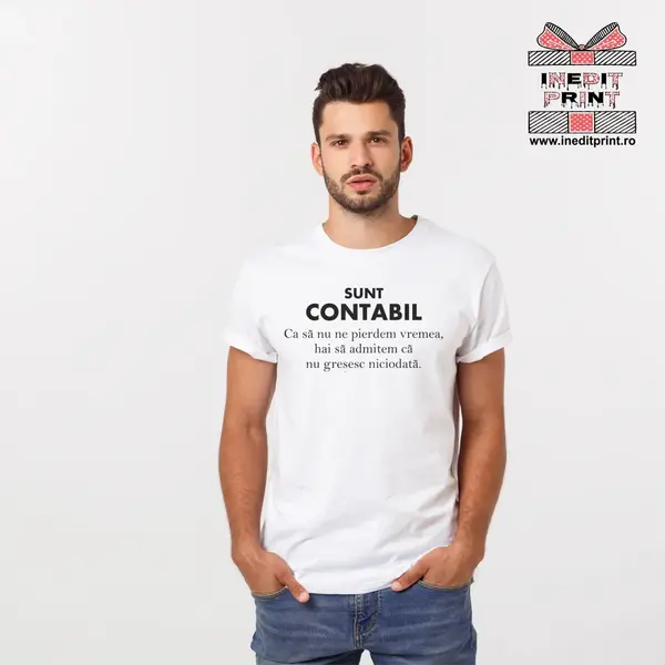Tricou Sunt Contabil TP138 -