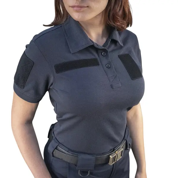 Tricou tactic polo dama navy blue M-TAC - M
