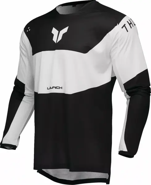 Tricou Thor LaunchMode Storm, culoare alb negru, marime L