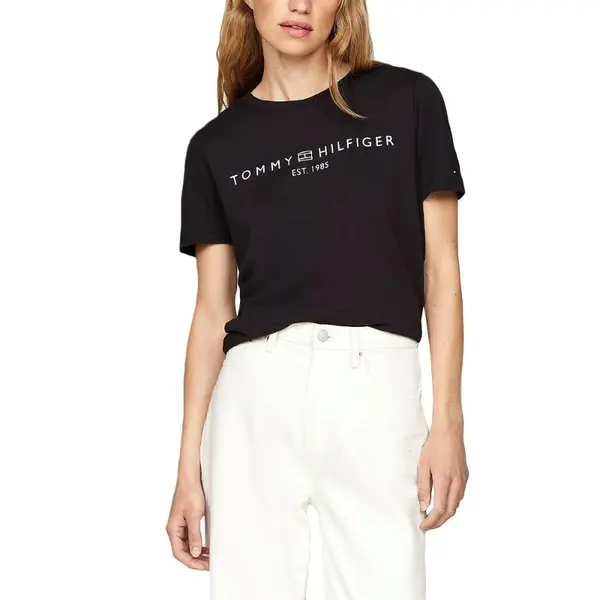 Tricou Tommy Hilfiger REG CORP LOGO C-NK SS