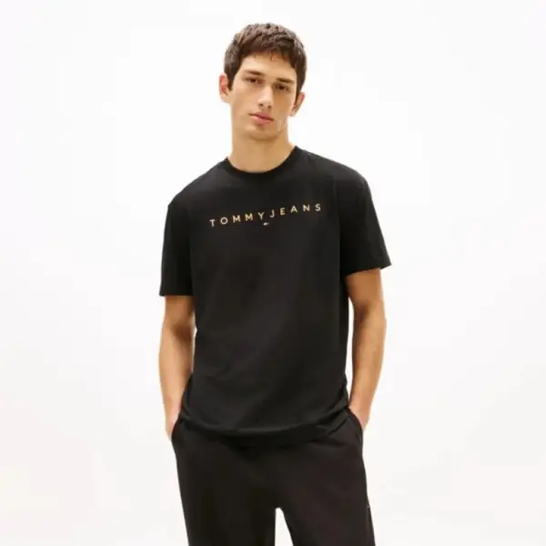 Tricou Tommy Hilfiger TJM REG LINEAR LOGO TEE EXT