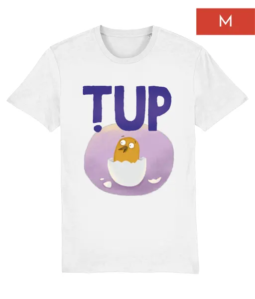 Tricou Țup alb M