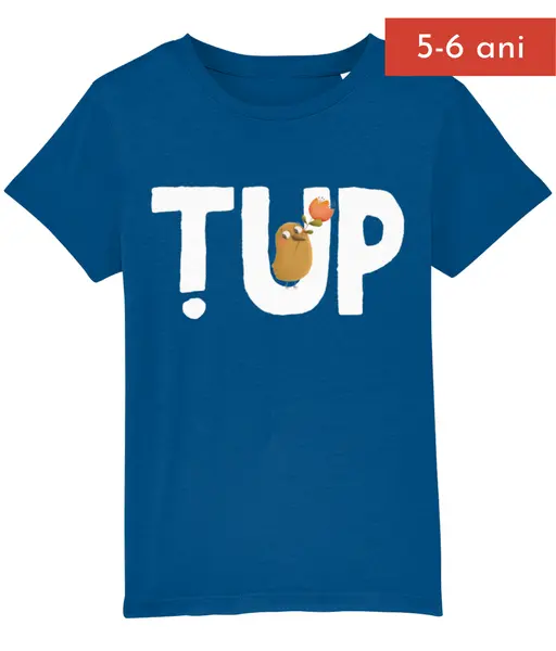 Tricou Țup albastru 5-6 ani