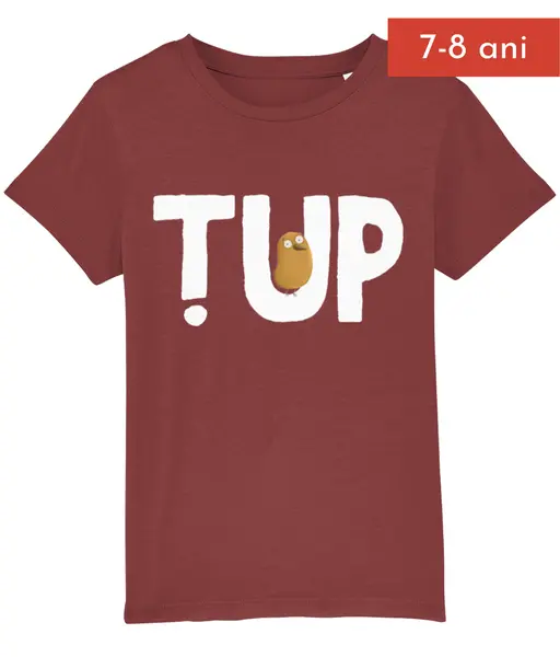 Tricou Țup burgundy 7-8 ani