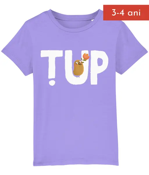 Tricou Țup mov 3-4 ani