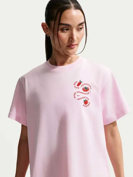 Tricou W Nsw Clsc Bf Cafe Tomato