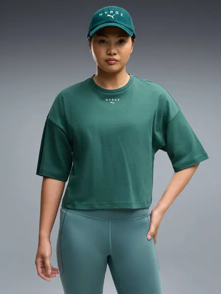 Tricou W Puma X Hyrox Cropped Lifestyle