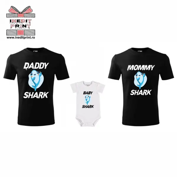 Tricouri Familie Baby Shark TA12