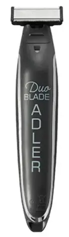 Trimmer pentru barba Adler AD 2922, Incarcare USB (Negru)