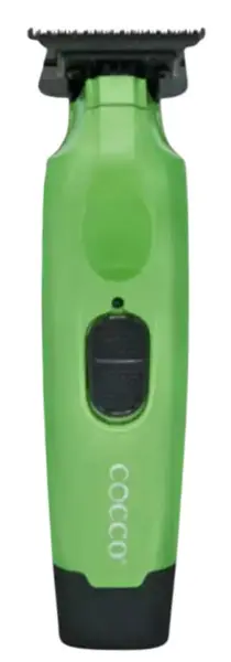 Trimmer pentru față și corp Cocco – Hyper Veloce Pro, verde
