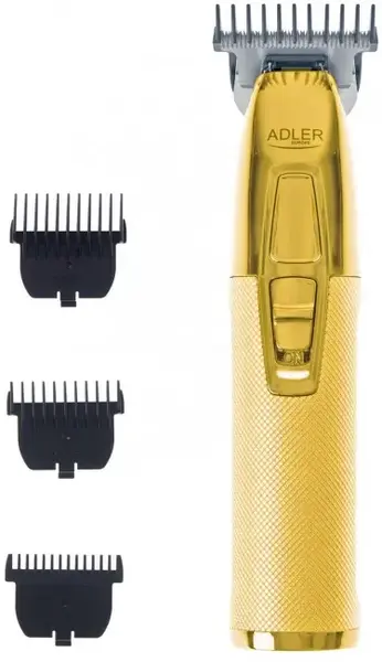 Trimmer profesional multifunctional Adler AD 2836g, 100 W, Autonomie 120 minute (Auriu)