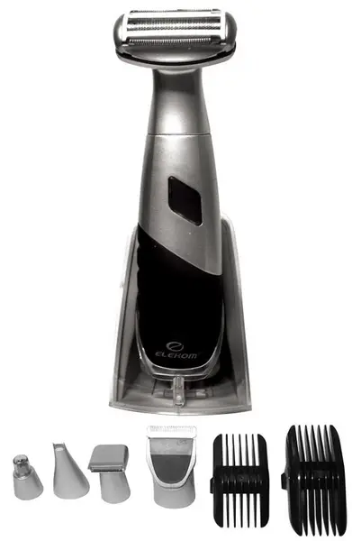 Trimmer urechi/nas/sprâncene/barbă Elekom - 291R, 7 în 1, gri