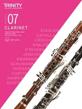 Trinity College London Clarinet Exam Pieces from 2023: Grade 7, Sheet Map/***