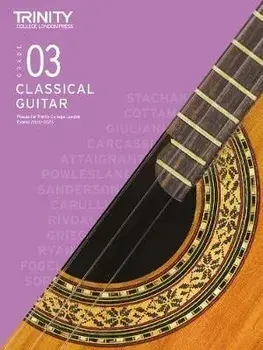 Trinity College London Classical Guitar Exam Pieces 2020-2023: Grade 3, Sheet Map/Trinity College London