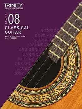 Trinity College London Classical Guitar Exam Pieces 2020-2023: Grade 8, Sheet Map/Trinity College London