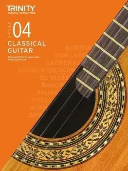 Trinity College London Classical Guitar Exam Pieces 2020-2023: Grade 4, Sheet Map/Trinity College London