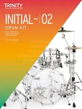 Trinity College London Drum Kit From 2020. Initial-Grade 2, Sheet Map/***