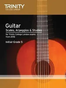 Trinity College London: Guitar & Plectrum Guitar Scales, Arpeggios & Studies Initial-Grade 5 from 20, Sheet Map/***