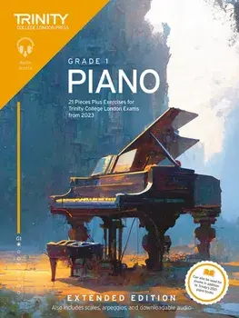 Trinity College London Piano Exam Pieces Plus Exercises from 2023: Grade 1: Extended Edition. 21 Pieces for Trinity College London Exams from 2023, Paperback/Trinity College London