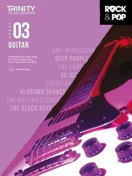 Trinity College London Rock & Pop 2018 Guitar Grade 3, Sheet Map/***