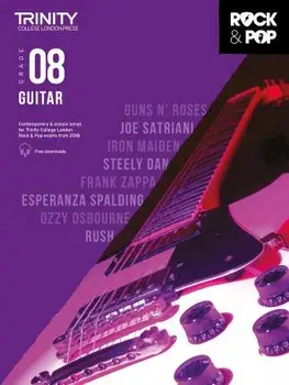 Trinity College London Rock & Pop 2018 Guitar Grade 8, Sheet Map/***