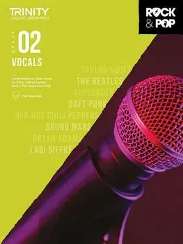Trinity Rock & Pop 2018 Vocals: Grade 2, Paperback/Hal Leonard Corp