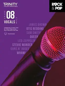 Trinity Rock & Pop 2018 Vocals: Male Voice - Grade 8/Hal Leonard Corp