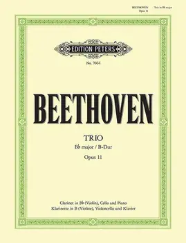 Trio in B Flat Op. 11 for Clarinet (or Violin), Violoncello and Piano: Set of Parts, Paperback/Ludwig Van Beethoven