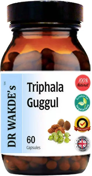 Triphala Gugul, 60 capsule, Dr Wakde's