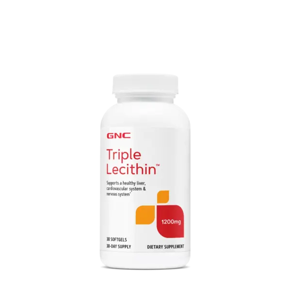 Triple Lecithin 1200mg, 30 capsule, GNC