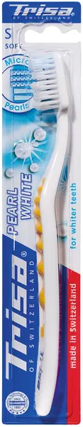 Trisa Periuţă de dinţi Pearl White, soft