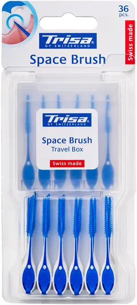 Trisa Periuțe de dinți interdentare Interdental Space, 36 buc