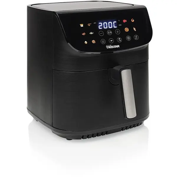 TRISTAR Friteuza cu aer cald Tristar FR-9073 Digital Airfryer, capacitate 9 L, Digital LED touchscreen, 1800 W, Negru
