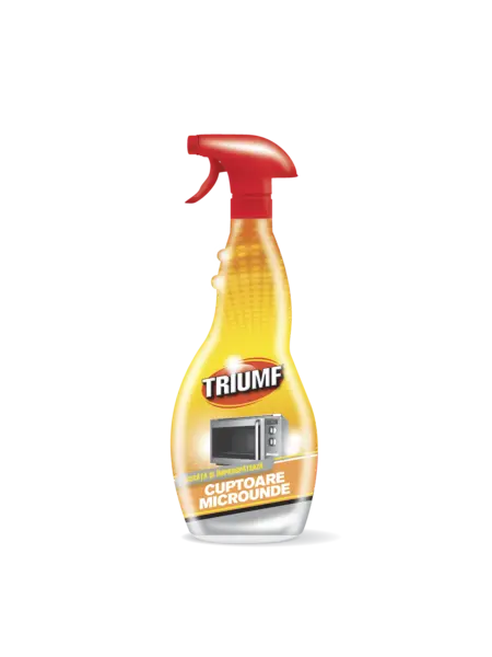 Triumf Soluție Curățare Cuptoare Cu Microunde, Elimină Murdăria și Mirosurile, 500 Ml