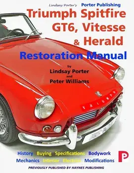 Triumph Spitfire, GT6, Vitesse & Herald Restoration Manual, Paperback/Peter Williams
