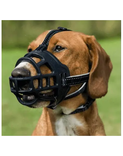 TRIXIE Botniță Muzzle Flex din silicon M-L