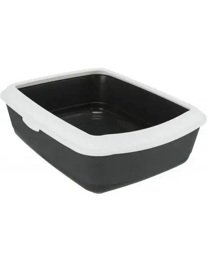 TRIXIE Classic litiera pentru pisici gri inchis/alb 37x15x47 cm