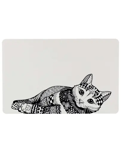 TRIXIE Covoraș protector pentru bol Zentangle 44 × 28 cm