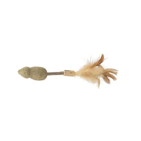 TRIXIE Lolly cu Matabi, jucărie interactivă pisici, catnip, lemn, maro, 20cm