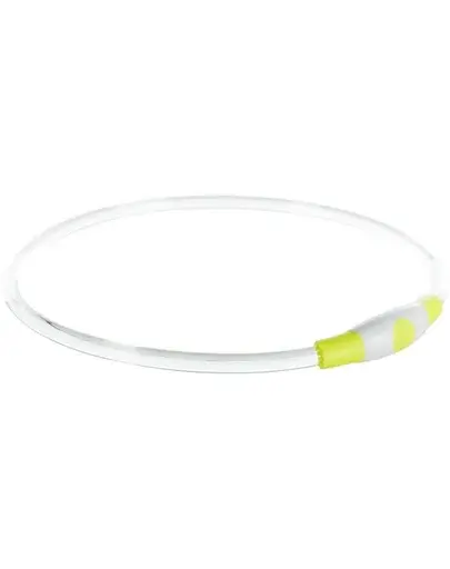TRIXIE Zgarda caini luminoasa L–XL verde